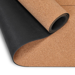 Balance yoga mat cork rubber