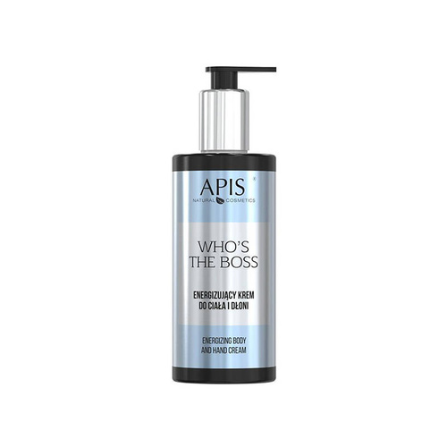 Apis who`s the boss energizujący krem do ciała i dłoni, 300 ml