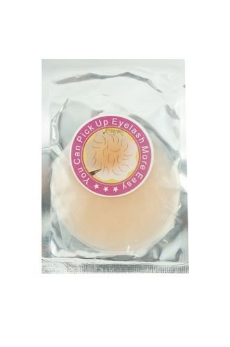 Silicone eyelash pad