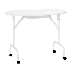 Folding desk 4031 white + bag