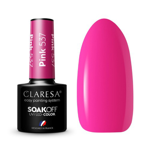 Claresa hybrid varnish pink 537 -5g