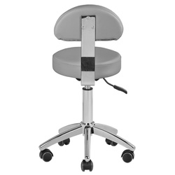 Cosmetic stool am-304 grey