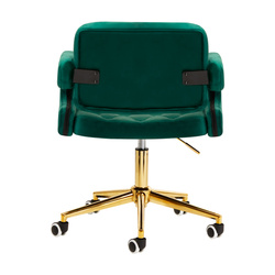 4rico chair qs-of213g velvet green