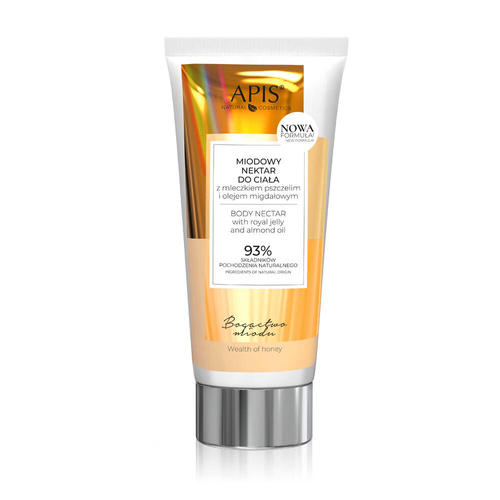 Apis moisturizing and smoothing body nectar with honey, royal jelly and argan oil 200 ml