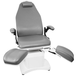 Podiatry chair electr. azzurro 709a 3 siln. gray