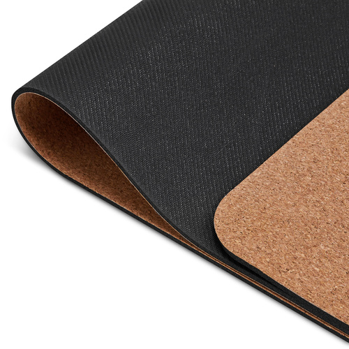 Balance yoga mat cork rubber