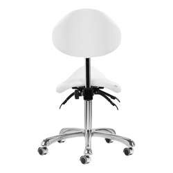 Cosmetic stool 1004 giovanni white