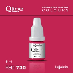 Pigment do makijażu permanentnego ust Bioevolution Red 730 Qline Pro 5ml 