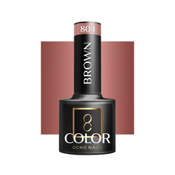 Ocho nails hybrid varnish brown 804 -5 g