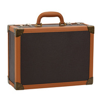 Barbershop barber case brown