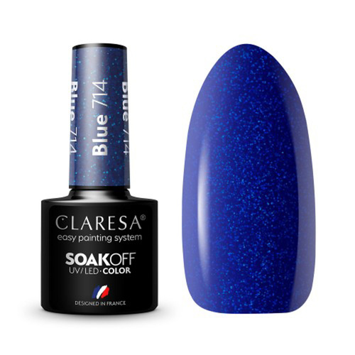 Claresa hybrid varnish blue 714 -5g