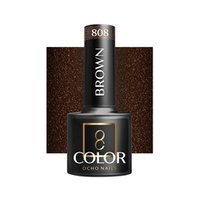 Ocho nails hybrid varnish brown 808 -5 g