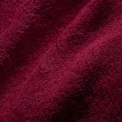 Maroon terry sheet