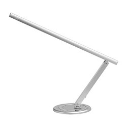 Lampa na biurko slim led srebrna all4light