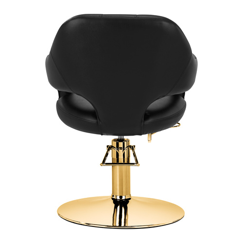 Gabbiano hairdressing chair parma gold black