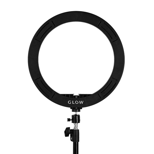 Glow lampa pierścieniowa ring 13" rgb bsc ze statywem 10w