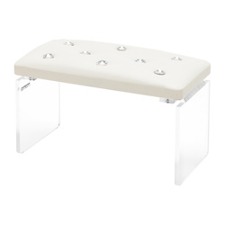 Momo diamond ecru manicure stand