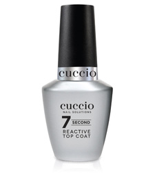 Cuccio 7 second Ultraszybki nabłyszczający Top coat do lakieru do paznokci 