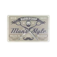 Decorative barber board b005