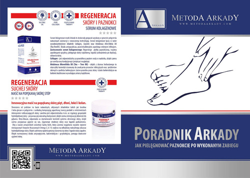 Arkada TC16 Serum kolagenowe do paznokci regeneracja skóry i paznokci 11ml 