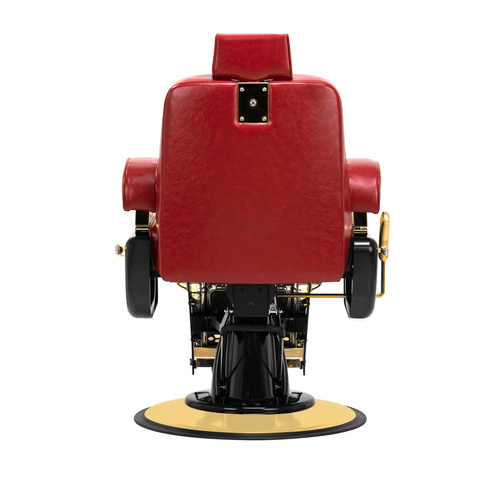 Hair system barber chair mt-91 gold red