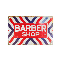 Tablica ozdobna barber c004