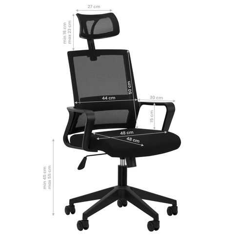 Office chair qs-05 black