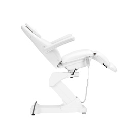 Electric beauty chair sillon basic 3 siln. swivel cosmetic chair white