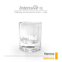 Szklane naczynko, kieliszek do henny INTENSIVE 