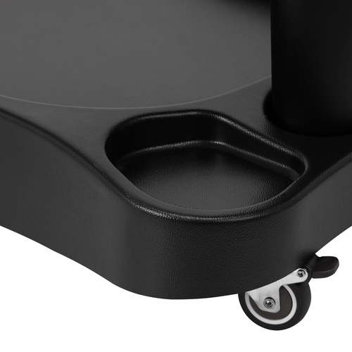 Azzurro shower tray cart black