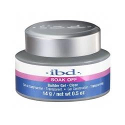 IBD Soak Off 14g builder clear gel przezroczysty