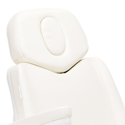 Electric swivel cosmetic chair azzurro 873 pedi white