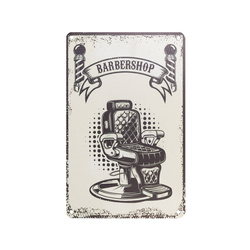 Decorative barber board b058