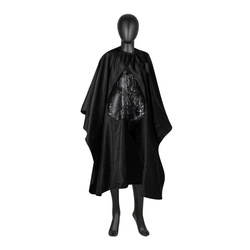 Hairdressing cape j-34 window