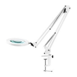 Led magnifier lamp glow 308 for tabletop white