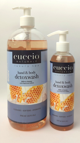 Cuccio Naturale Honey and Milk Body and Hand Wash Gel 960ml 