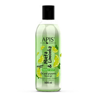 Apis energy shot, żel pod prysznic mieta&limonka 500 ml