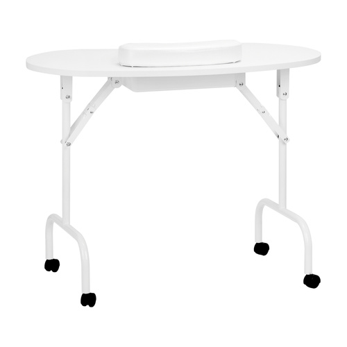 Folding desk 4031 white + bag