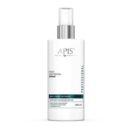 Apis api-podo intense spray zmiękczajacy do stóp z kwasami aha, bha i mocznikiem 25% 300ml