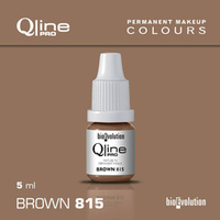 Permanent makeup pigment Bioevolution Brown 815 Qline Pro 5ml