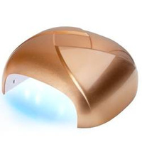 Twister uv lamp dual led 36w timer + sensor gold