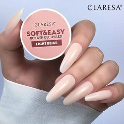 Claresa żel budujący soft&easy gel light beige 90g