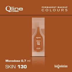 Bioevolution Skin 130 Qline Pro 0.7ml monodose disposable permanent makeup pigment