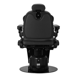 Electric barber chair gabbiano duke black