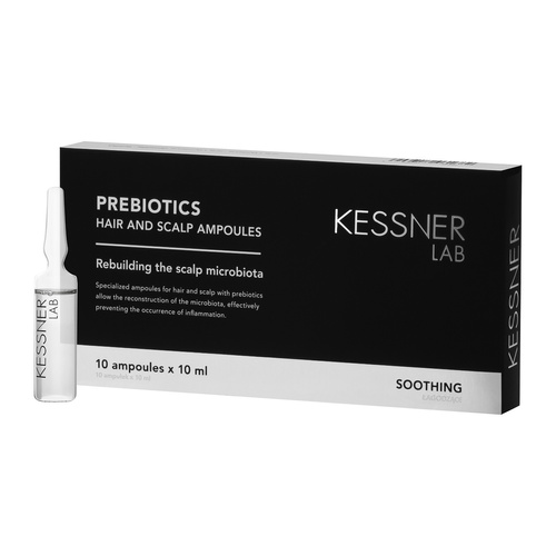 Kessner lab prebiotic ampułki do skóry głowy i włosów 10 x 10 ml