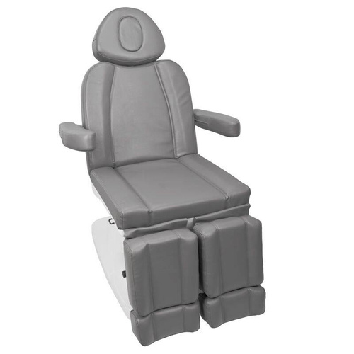 Electr. cosmetic chair azzurro 708as pedi 3 siln. gray