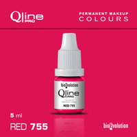 Pigment do makijażu permanentnego ust Bioevolution Red 755 Qline Pro 5ml