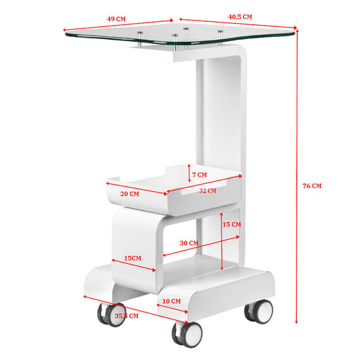 Cosmetic table under the device 082