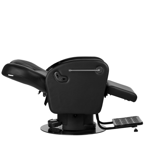 Electric barber chair gabbiano baron black