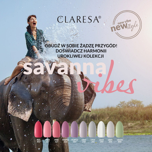 Claresa hybrid varnish purple 613 -5g